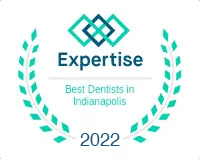 Voted best dentist in Indiana 2022 by Expertise