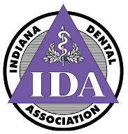 Indiana Dental Association membership badge